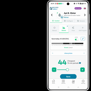 Add synthetic sensor for a device